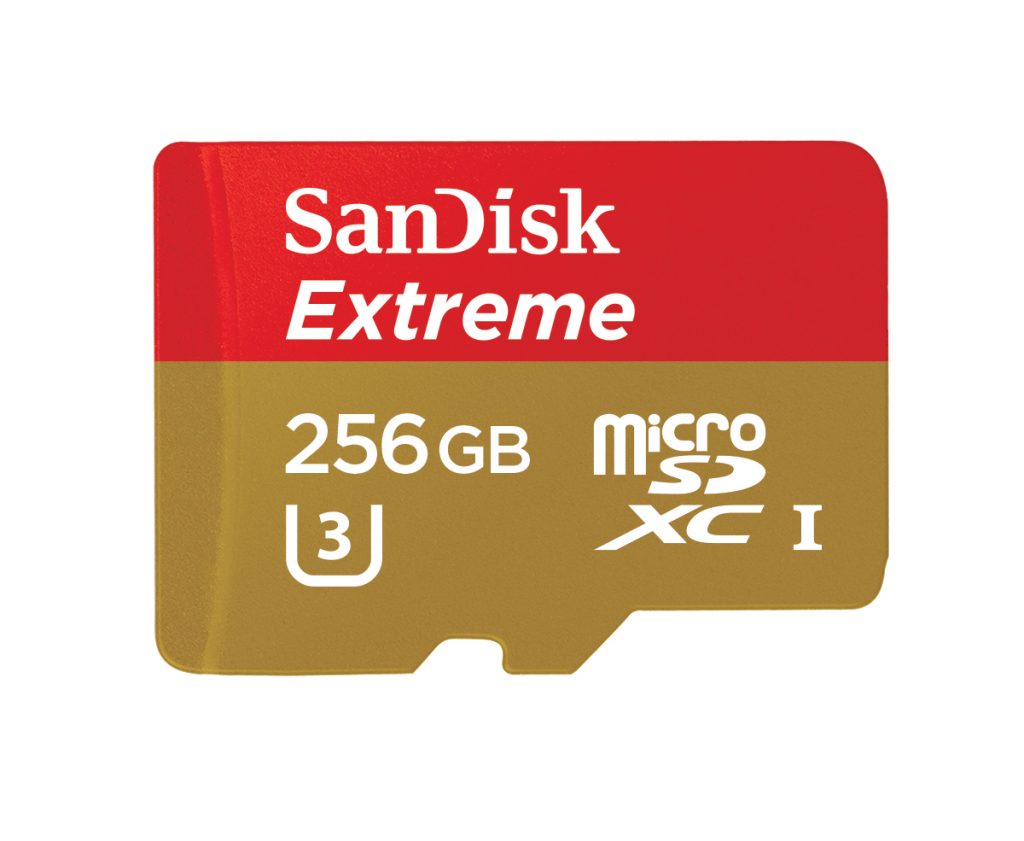 Sandisk MicroSD Card 256GB Extreme MicroSDXC
