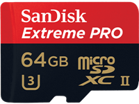 ExtremePRO microSDHC-II U3 64GB