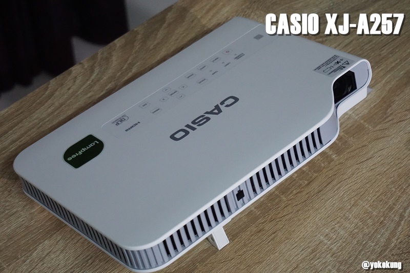 โปรเจคเตอร์ Casio XJ-A257, โปรเจคเตอร์, Projector, โปรเจคเตอร์ รีวิว