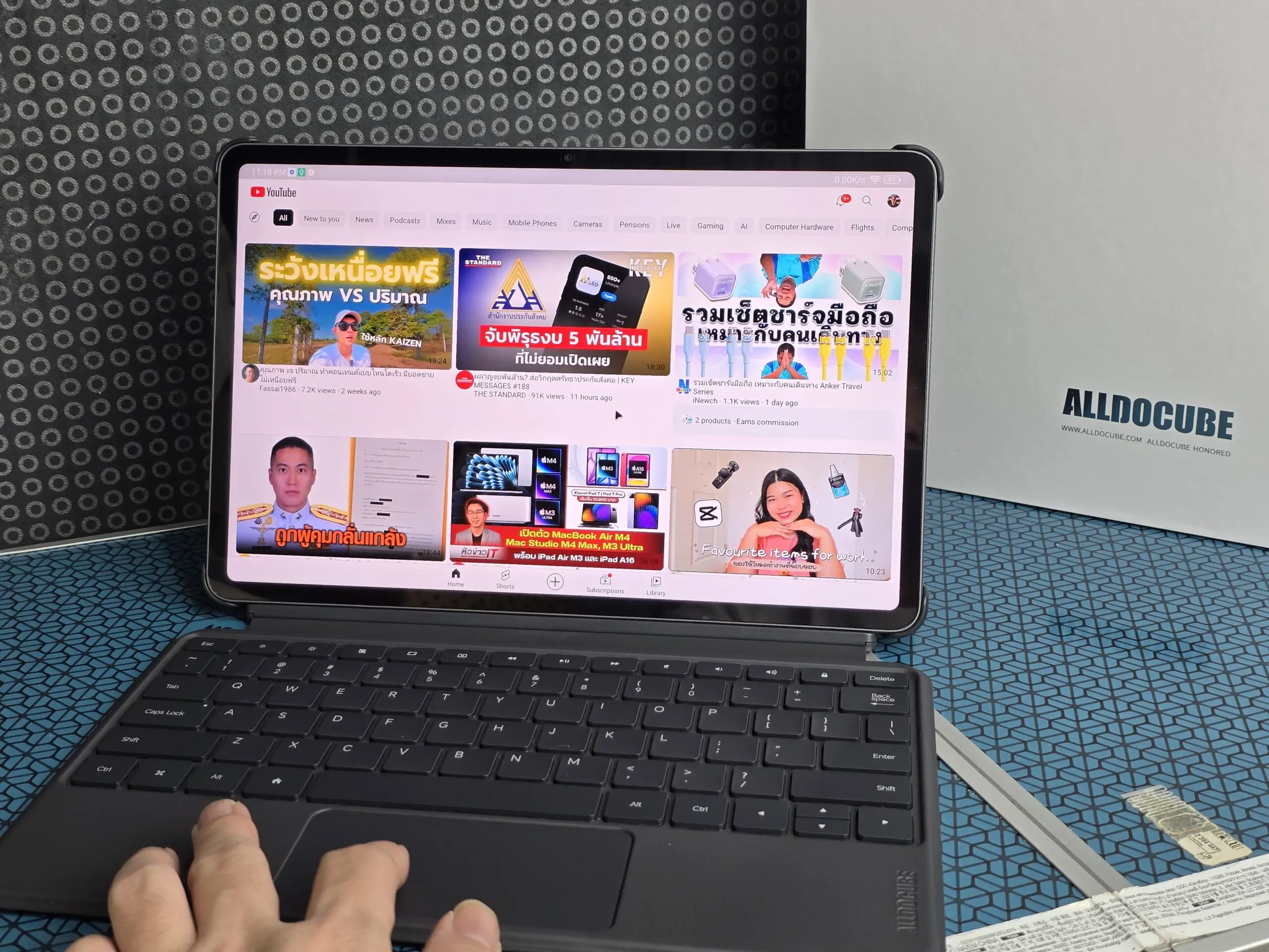 ALLDOCUBE iPlay 60 Pad Pro แท็บเล็ต หน้าจอ 12.1 นิ้ว