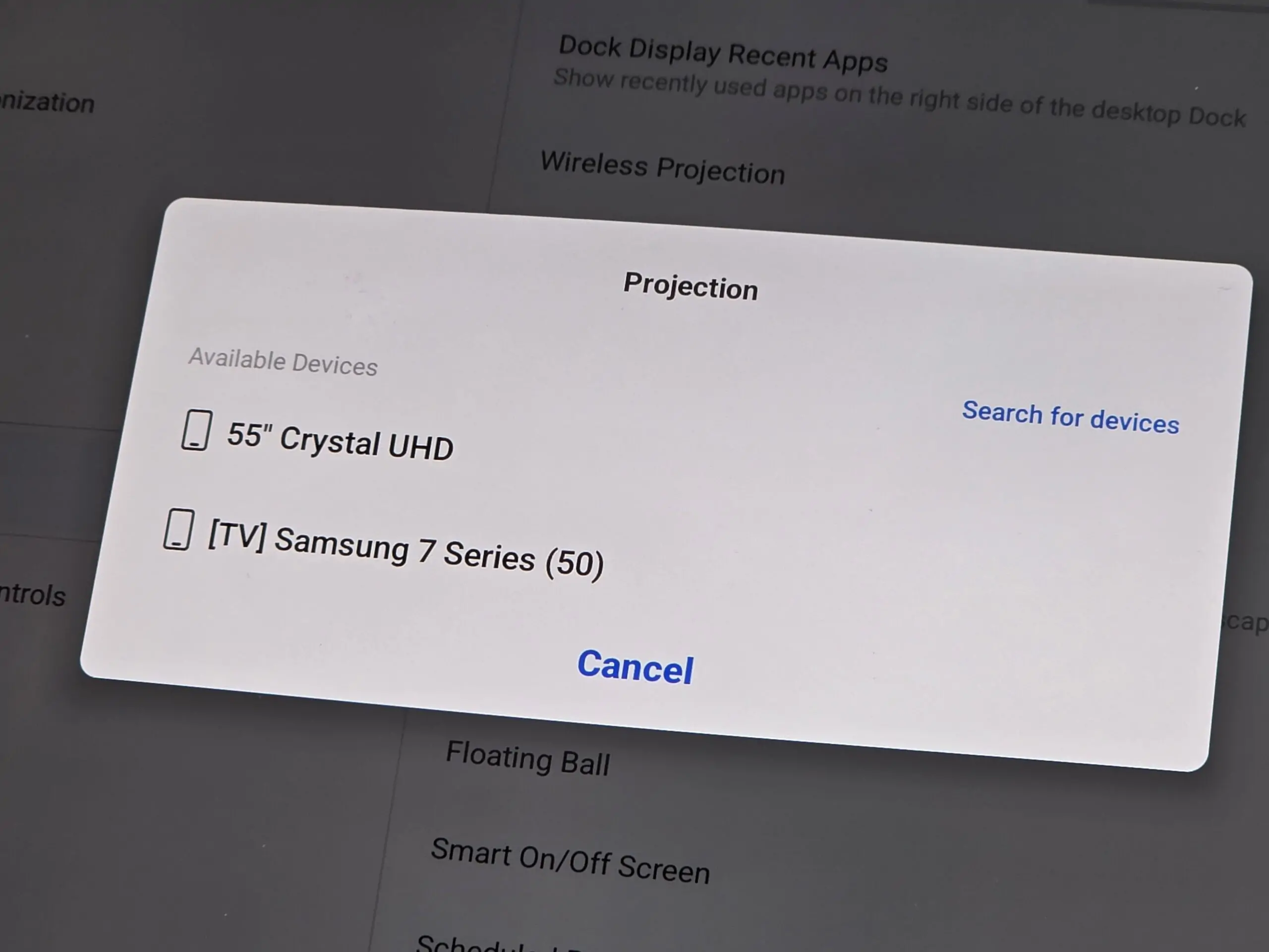 Screen Cast ALLDOCUBE iPlay 60 Pad Pro