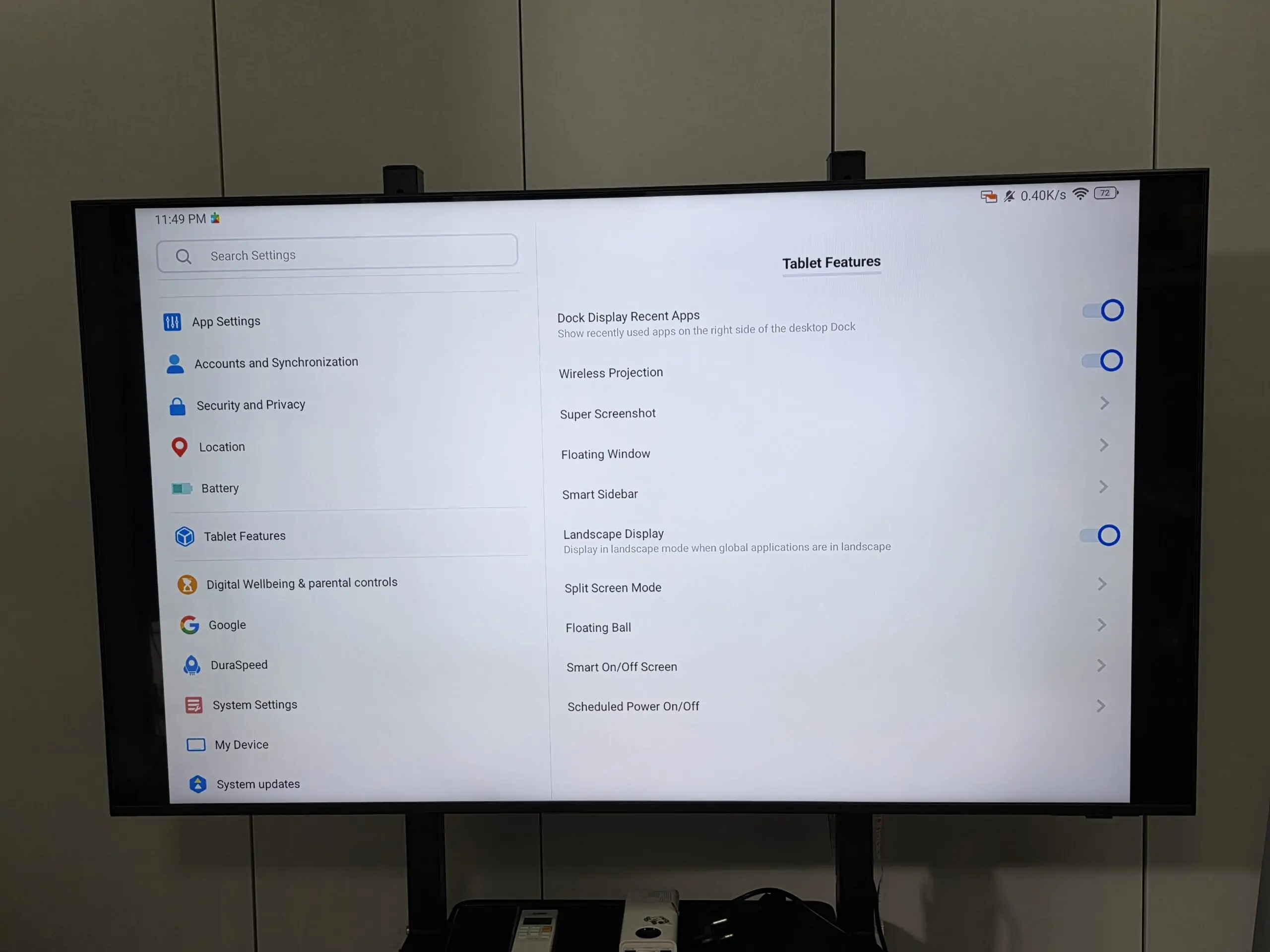 Screen Cast ALLDOCUBE iPlay 60 Pad Pro