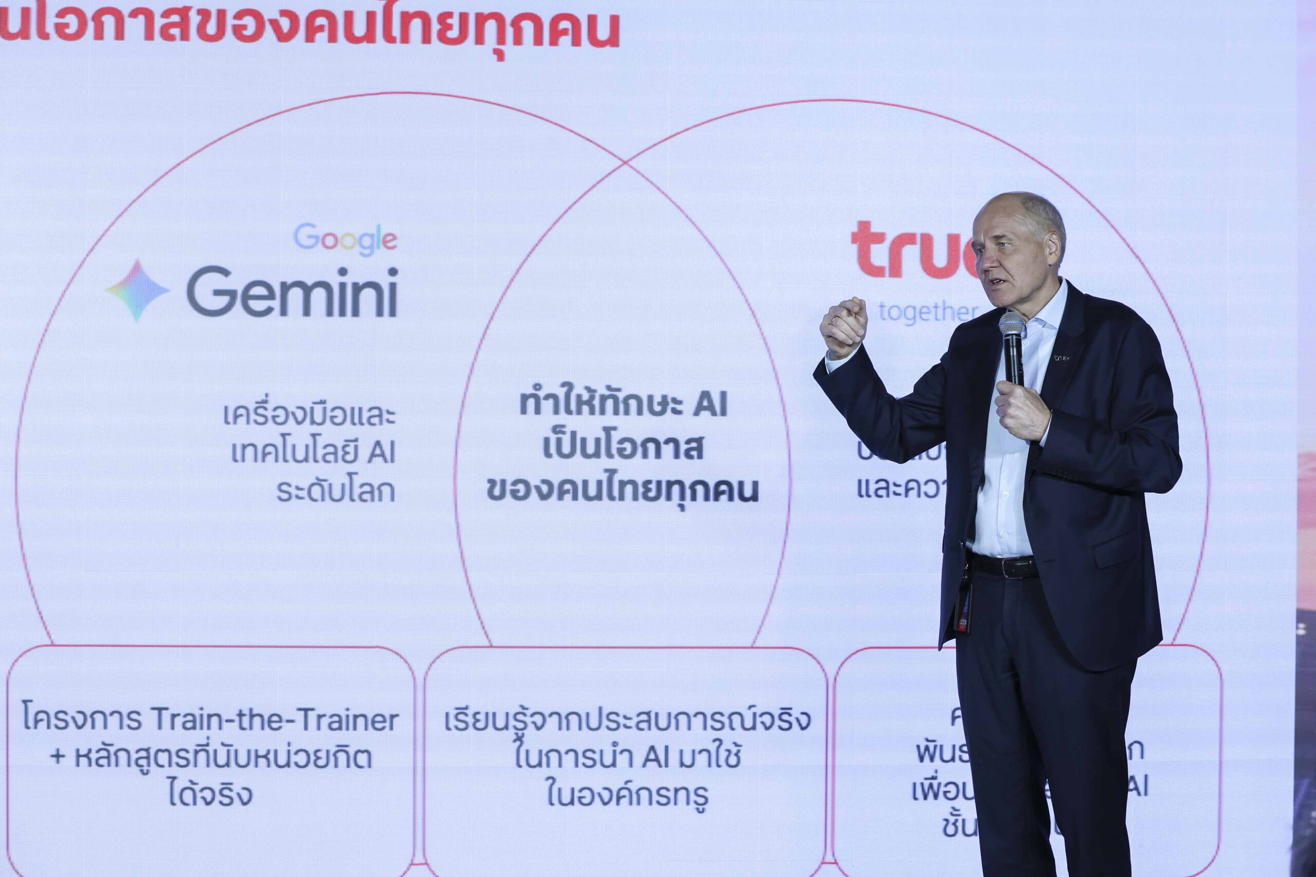 True, in Collaboration with Google, Launches “AI for All Thais”