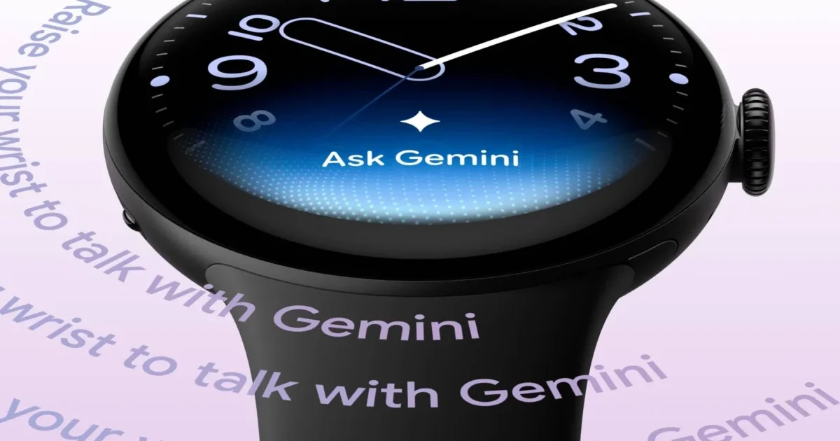 Google เปิดตัว Pixel Watch 5 เพิ่มรุ่น 45 มม. ใช้ Gemini AI และ Wear OS 7