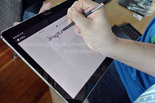 แรกสัมผัส Samsung Galaxy Note Pro กับความสามารถในการทำงานเสมือนโน้ตบุ๊ก