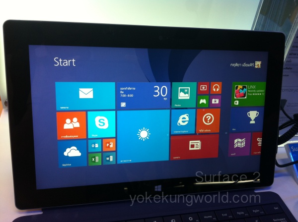 เล่นไป เล่าไป : ลองสัมผัส Surface 2 ที่เป็นมากกว่าแท็บเล็ต