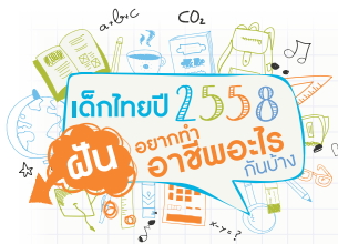 รู้ไหมว่า แพทย์ครองแชมป์อันดับ 1 อาชีพในฝันเด็กไทยปี 2558