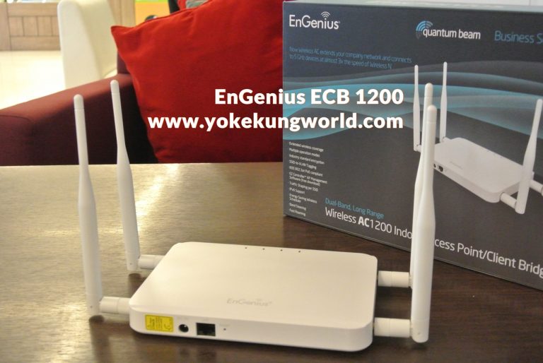 EnGenius ECB1200 เลือก Accss Point แบบ Dual-Band 11ac อัพเกรด Wi-Fi สำหรับเน็ตบ้านความเร็วสูงมาก!!
