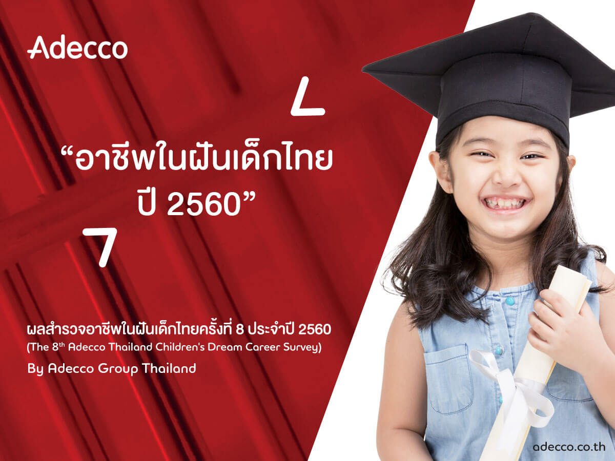 ส่องอาชีพในฝันของเด็กไทย ปี 2560 ครูมาแรง