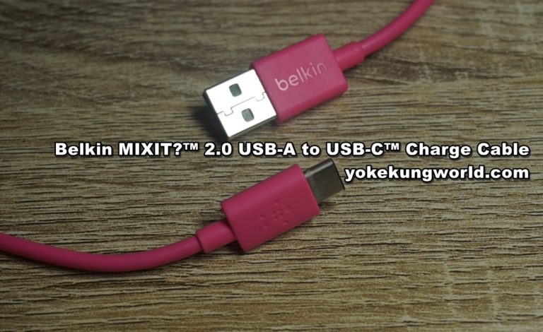 แนะนำสาย USB Type-C : MIXIT↑™ 2.0 USB-A to USB-C™ Charge Cable จาก Belkin