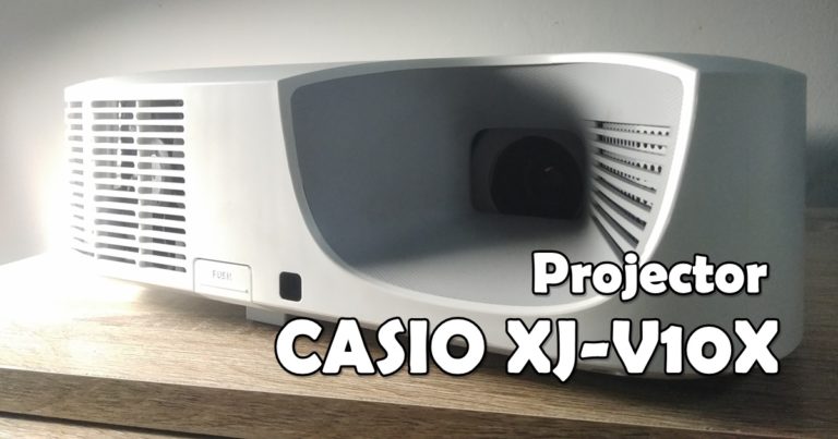 โปรเจคเตอร์ CASIO XJ-V10X กดปุ่มเดียว ฉายภาพได้ในเวลาเพียง 5 วินาที