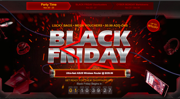 มาแล้ว โปร Black Friday ช้อปออนไลน์บน GearBest ลดกระหน่ำ