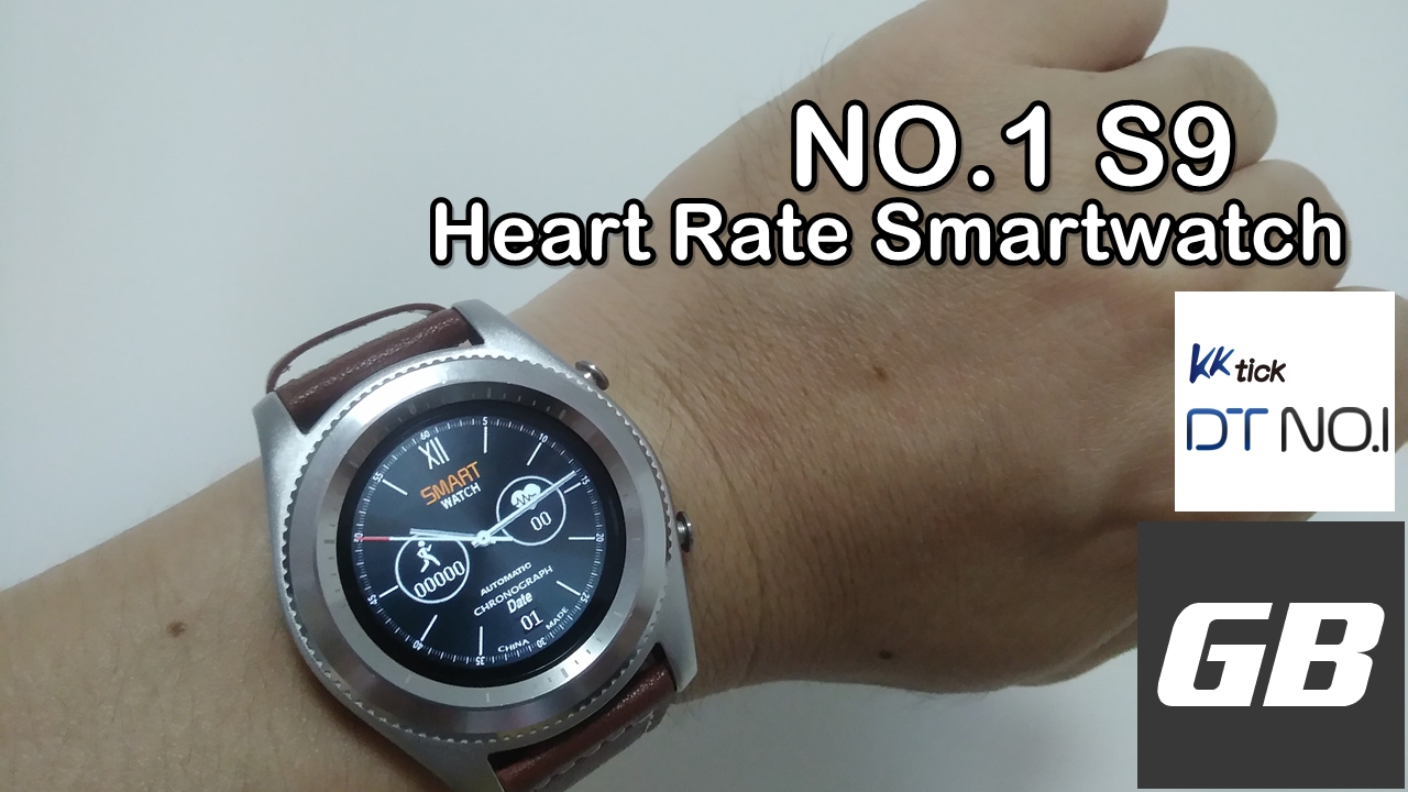 (ราคาพิเศษ) นาฬิกา DT NO.1 S9 Heart Rate Smartwatch นาฬิกาออกกำลังกาย รับสายมือถือได้