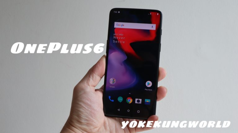 OnePlus 6 นักฆ่าเรือธง สเปคแรง 2 ซิม จอใหญ่ ครบเครื่องที่สุดของที่สุดในทุกด้าน
