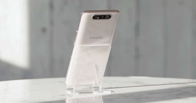 Samsung เปิดตัว Galaxy A80 มือถือเลื่อนสไลด์ พลิกกล้องหน้า – หลังได้ อัดฟีเจอร์จัดเต็มชนิดรุ่นเรือธงต้องมองค้อน