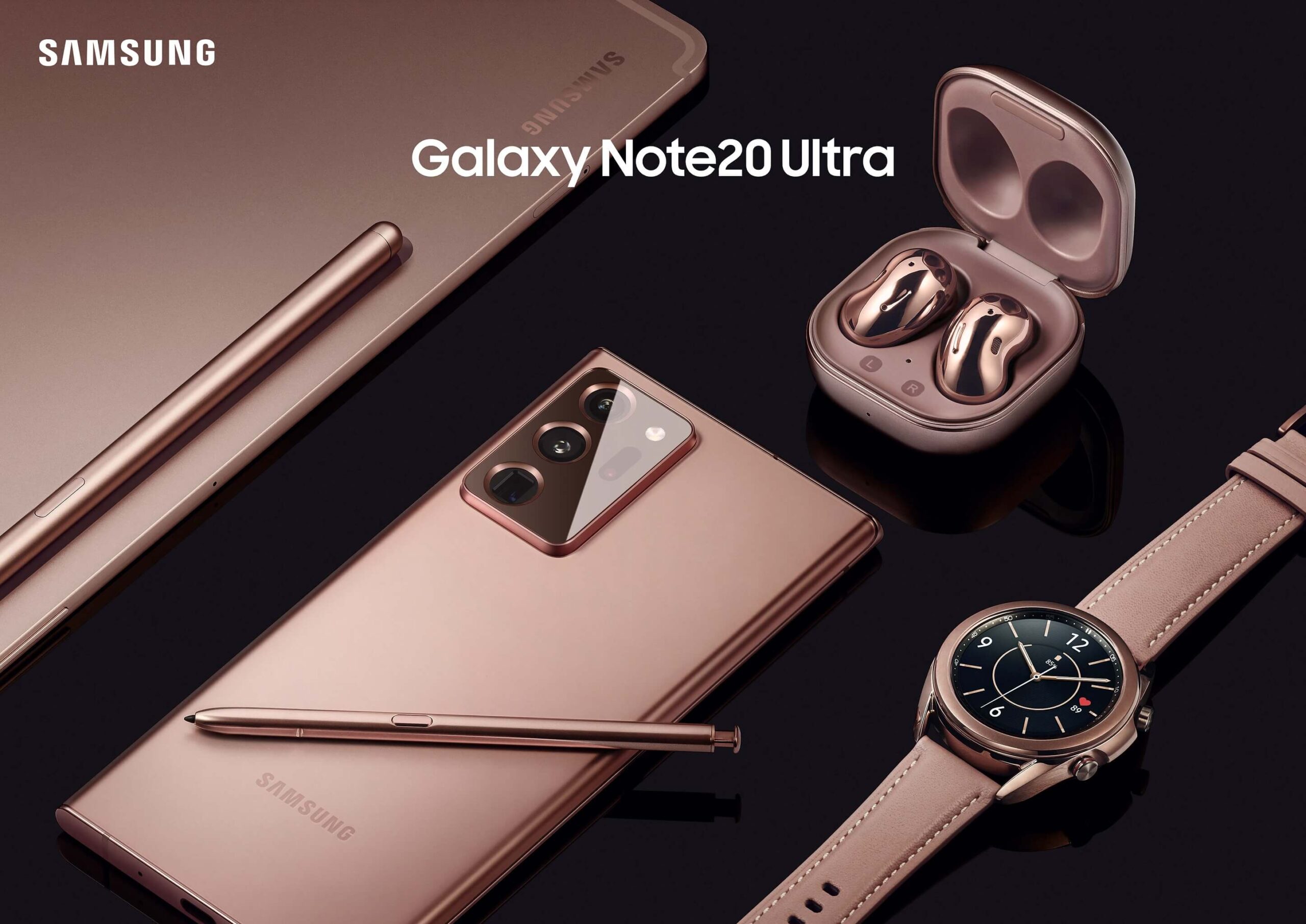 Galaxynote 20 ultra tabs7 plus budslive watch3