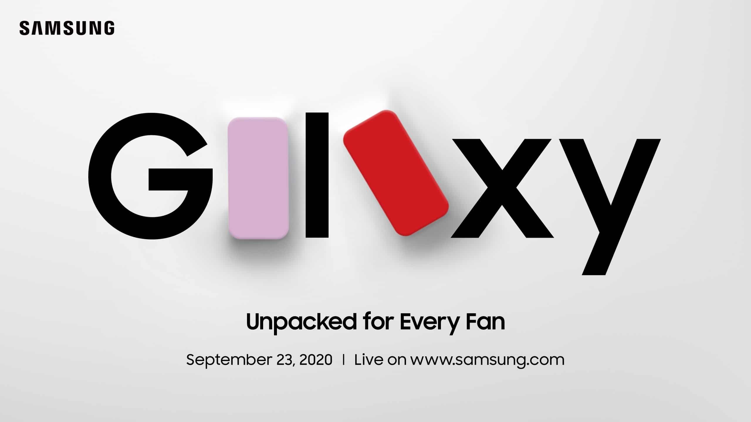 เคาะแล้ว Samsung Galaxy S20FE เปิดตัวแน่นอน 23 กันยายนนี้