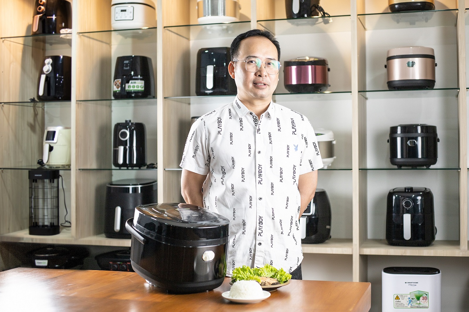 SMARTHOME หม้อหุงข้าวลดน้ำตาล