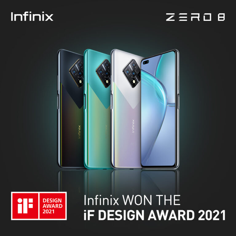 Infinix คว้ารางวัลชนะเลิศจาก iF Design Award 2021