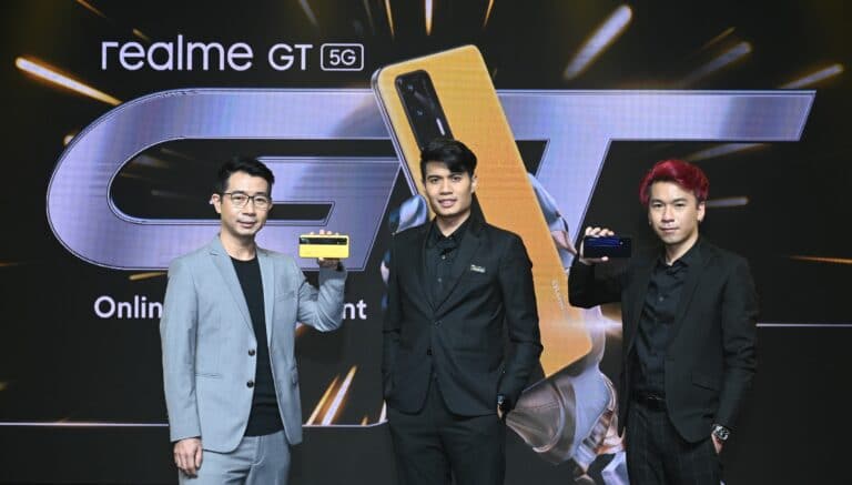 realme เปิดตัว realme GT 5G ชิป Snapdragon 888 5G