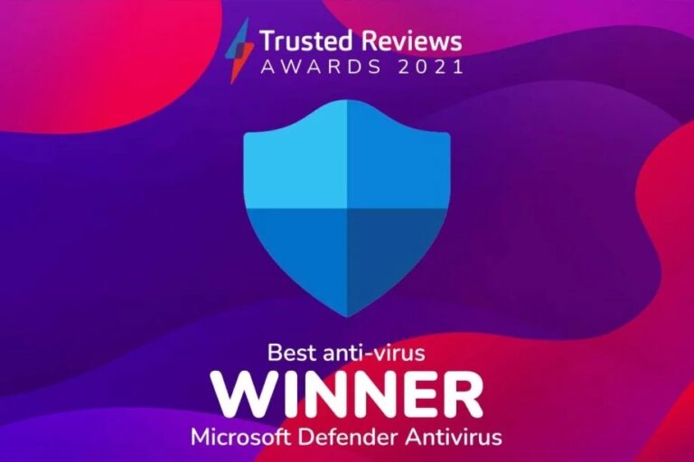 Microsoft Defender คว้ารางวัล Best Antivirus ในงาน Trusted Reviews Awards 2021