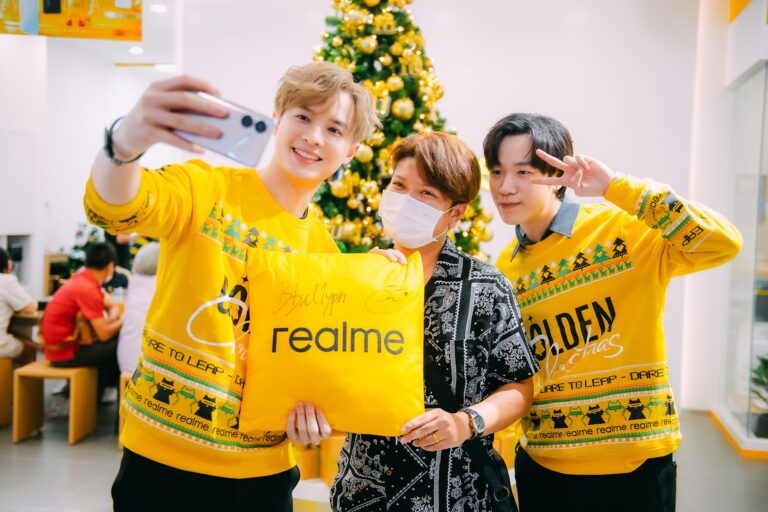 realme เตรียมเฉลิมฉลองเทศกาลคริสมาสต์ มอบเซอไพรส์ส่วนลดสุดคุ้มส่งท้ายปี
