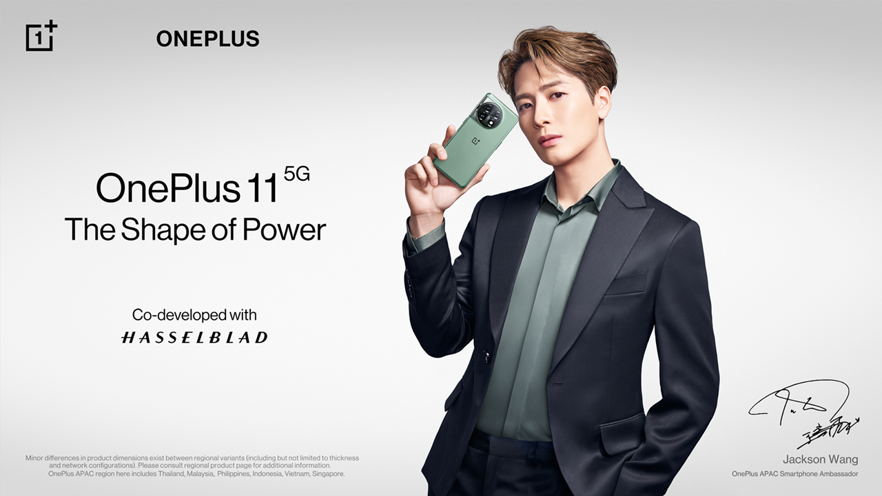 OnePlus ประกาศเปิดตัว Jackson Wang ขึ้นแท่น APAC Smartphone Ambassador คนแรก  พร้อมเปิดตัวเรือธงรุ่นล่าสุด OnePlus – OnePlus 11 5G