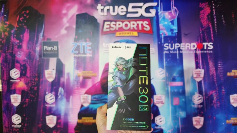รีวิว มือถือเล่นเกม รองรับ 5G หลักพัน Infinix NOTE 30 5G