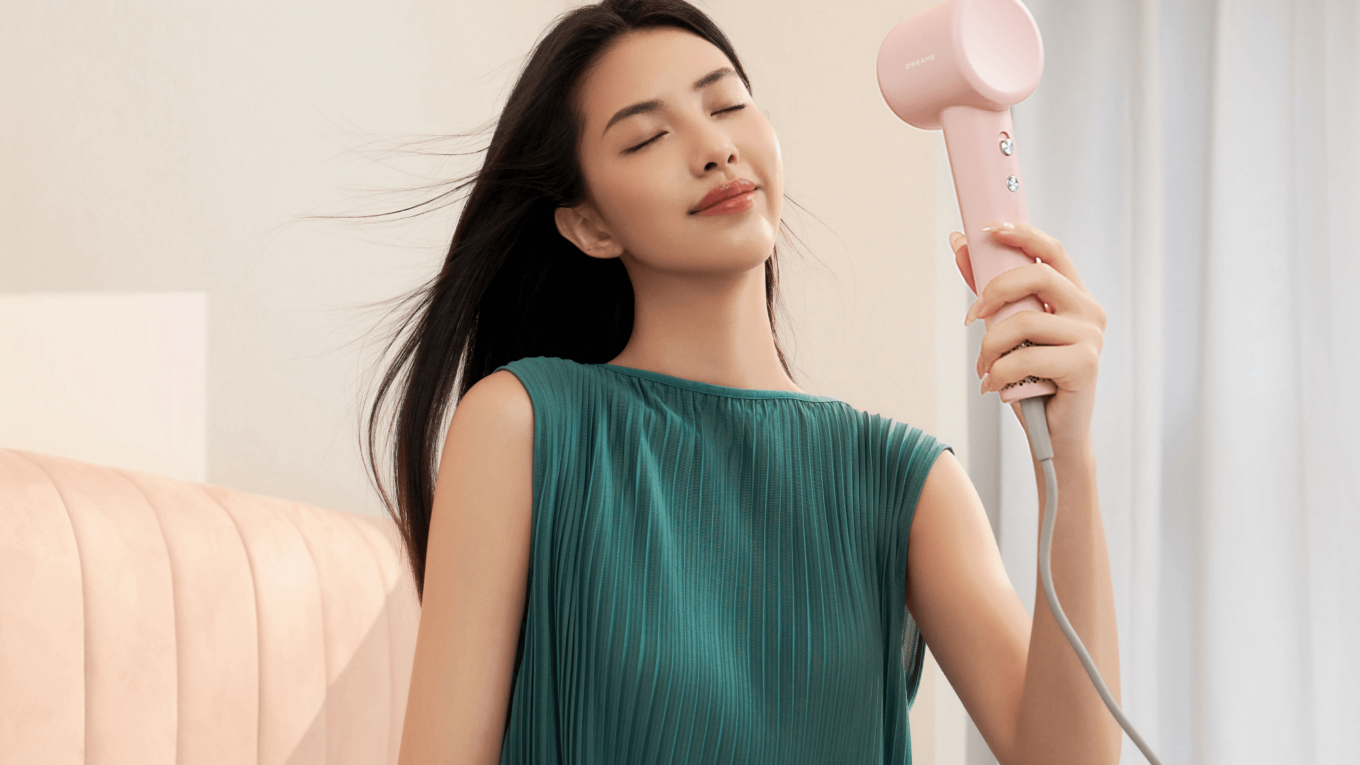 Dreame Hair Gleam High-Speed Hair Dryer, Dreame Hair Gleam, Dreame, Hair Gleam, Hair Dryer, ไดร์เป่าผมความเร็วสูง, ไดร์เป่าผม