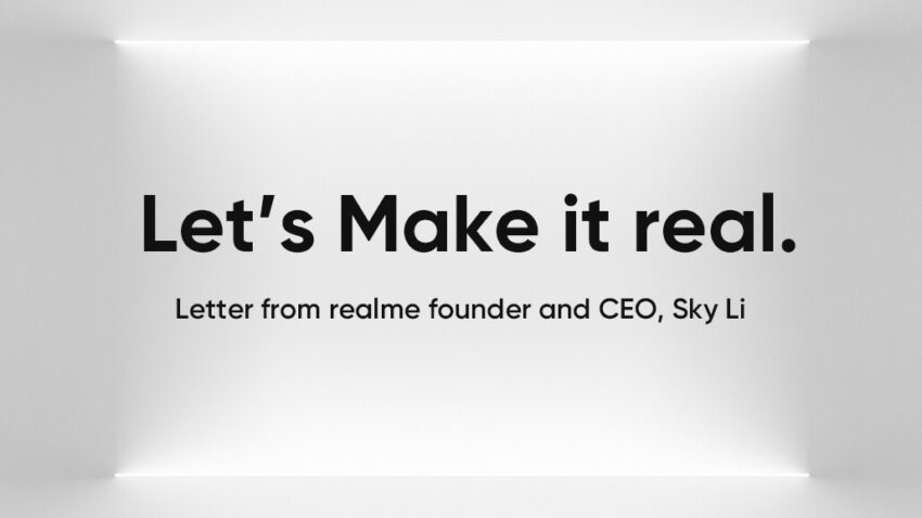 realme Let Make it real
