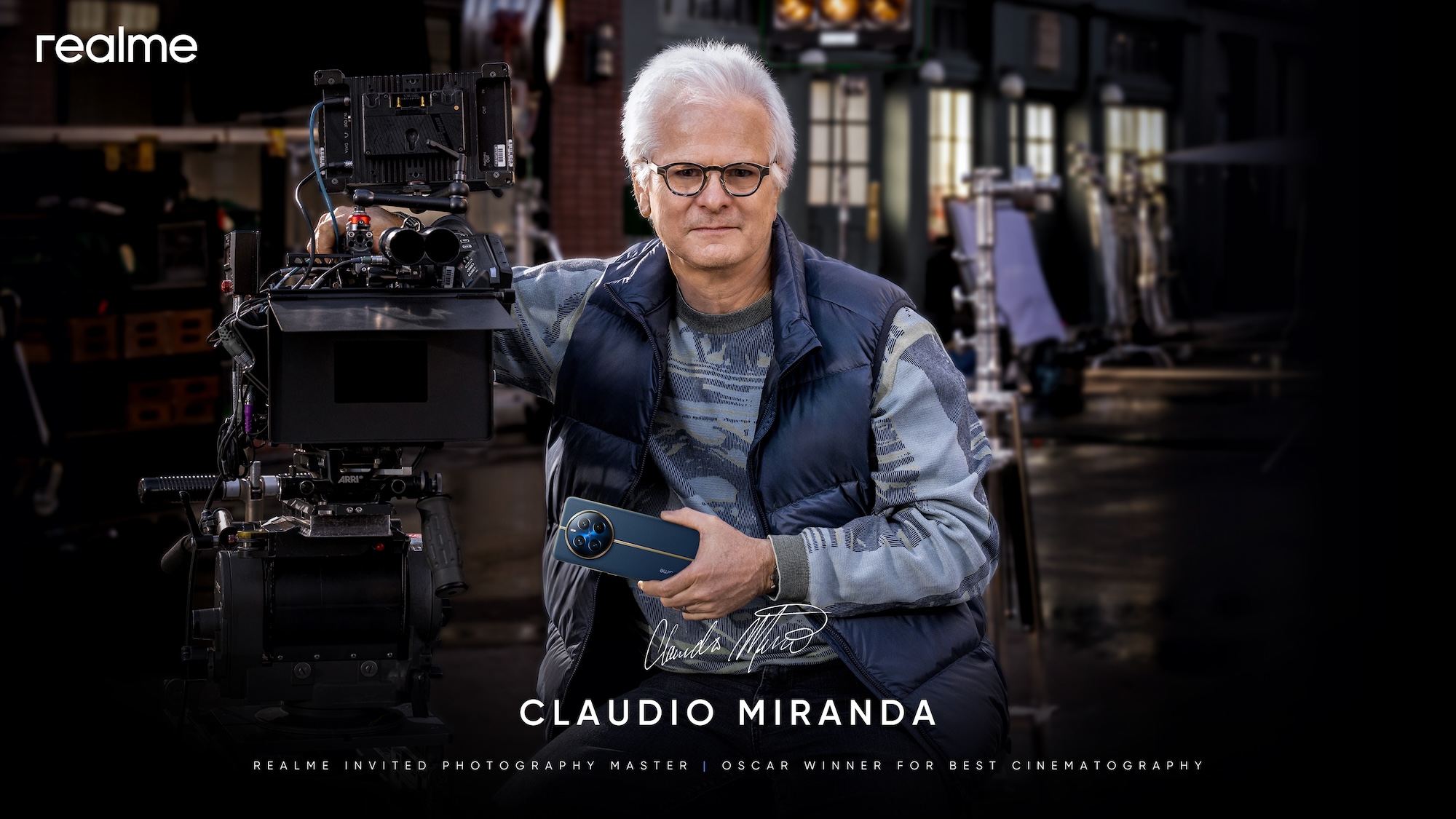 เคลาดิโอ มิแรนด้า ช่างถ่ายภาพยนตร์เจ้าของรางวัลออสการ์