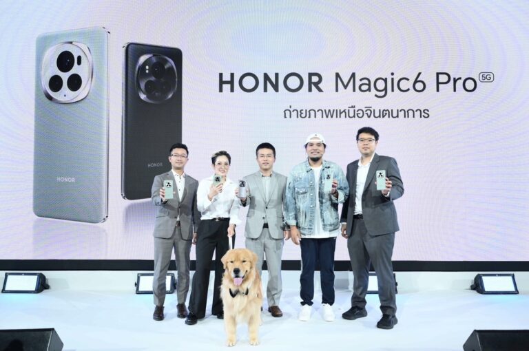 เขย่าตลาดกล้องมือถือ HONOR เปิดตัว HONOR Magic6 Pro คุ้มค่าในราคา 34,990 บาท เริ่มจำหน่าย 5 เม.ย.67 นี้!