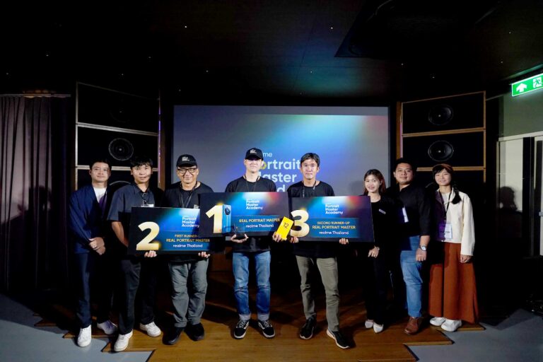 ประกาศรางวัลประกวดภาพถ่ายจาก realme 12 Series 5G “2024 realme Portrait Master Academy”