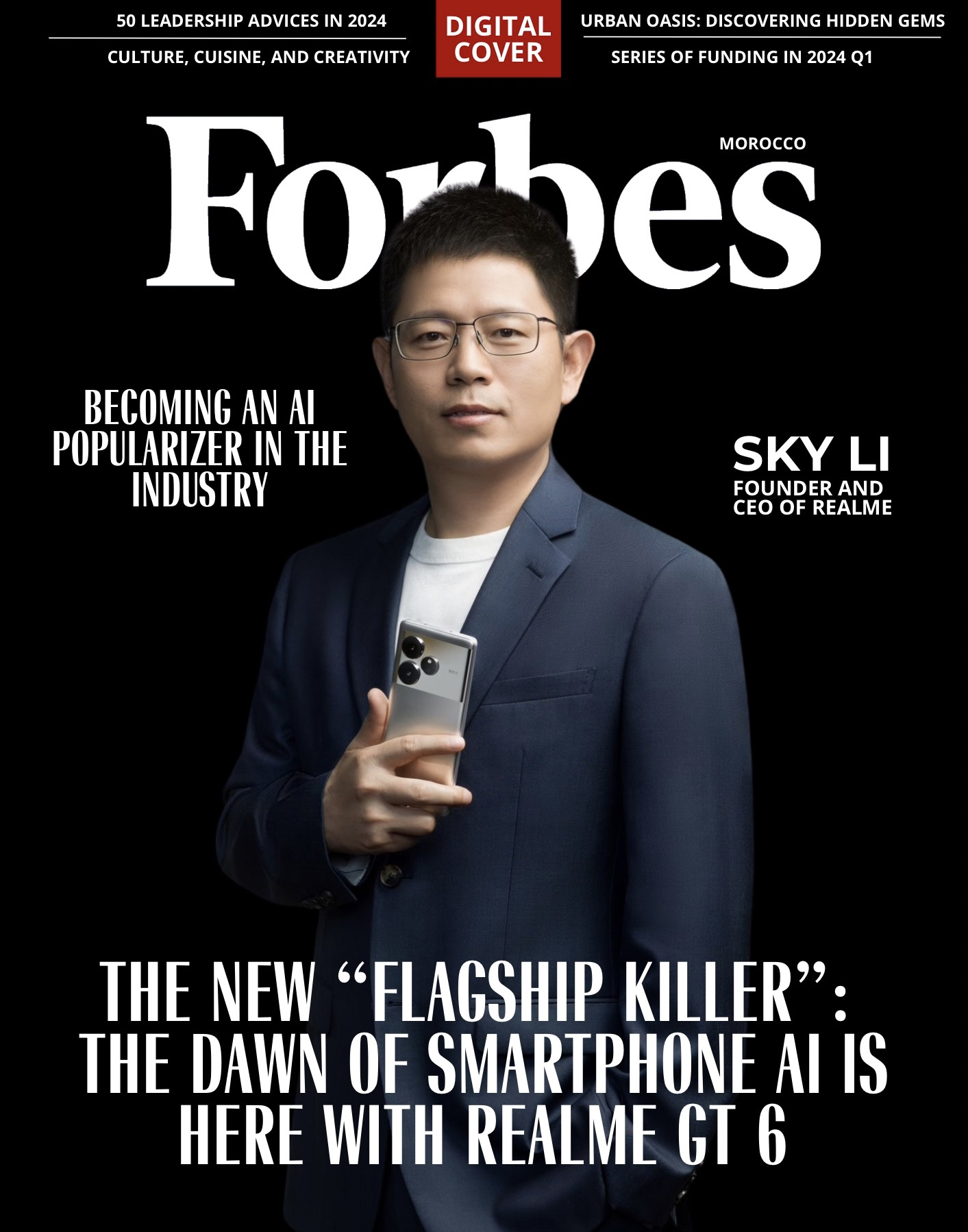 Sky Li ผู้ก่อตั้งและประธานเจ้าหน้าที่บริหาร realme