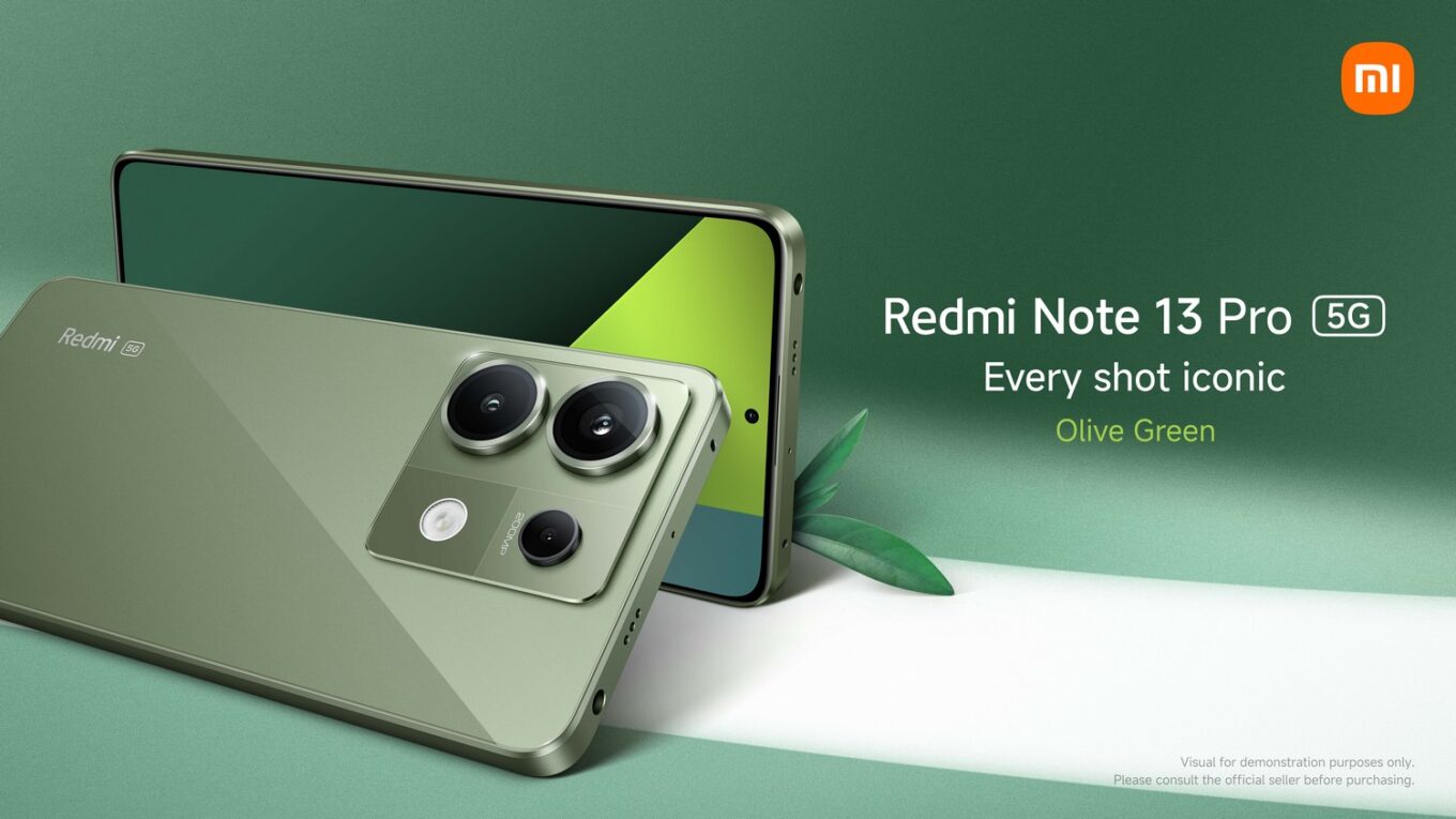Redmi Note 13 Pro 5G สีใหม่ ‘Olive Green’ วางจำหน่ายแล้ว เพียง 12,990 บาท!