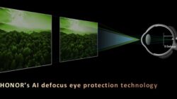 HONOR AI Defocus Eye Protection and AI Deepfake Detection