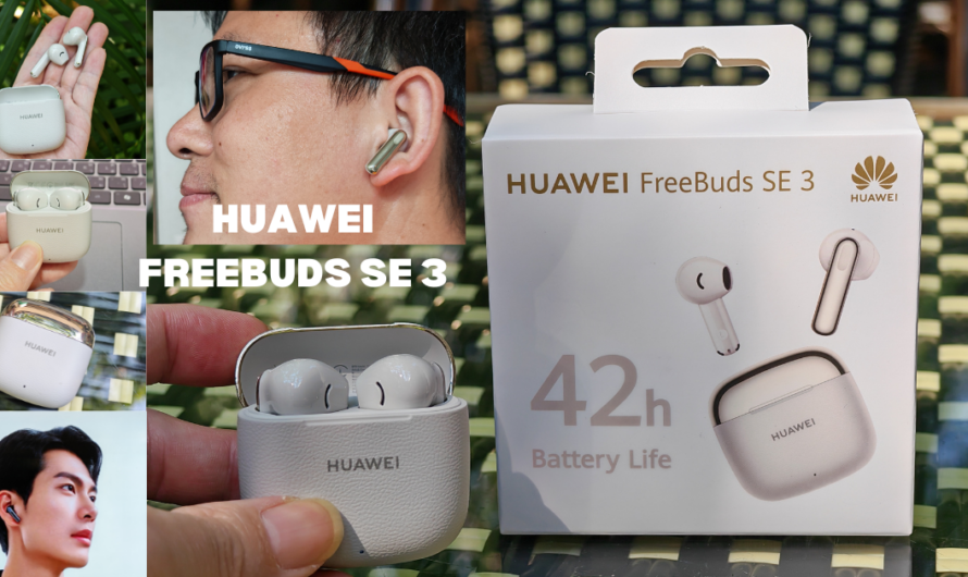 HUAWEI FreeBuds SE 3 หูฟัง Earbuds ไร้สาย ราคาสบายกระเป๋า โปร 3.3 เพียง 799 บาท