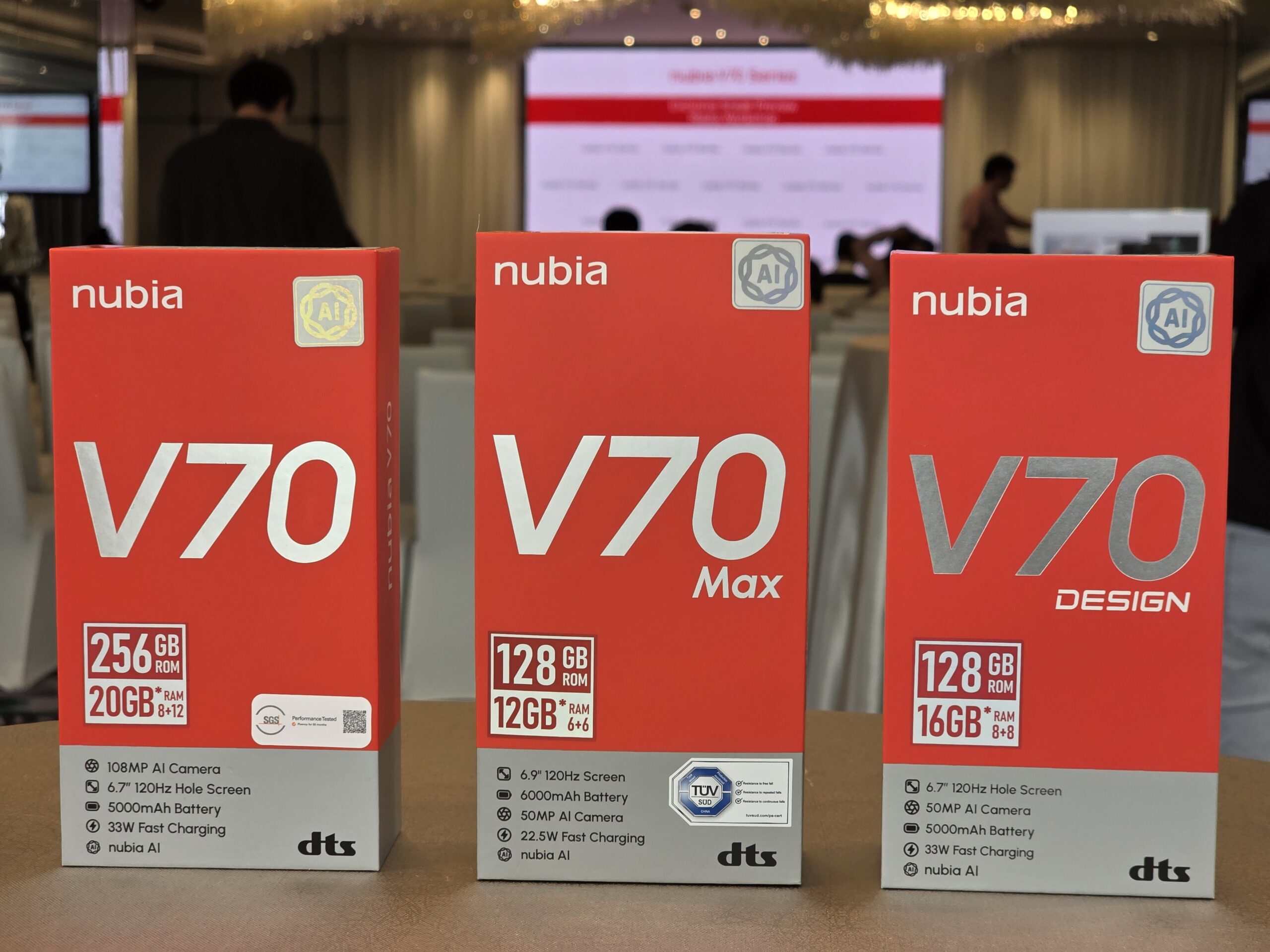 nubia v70 series