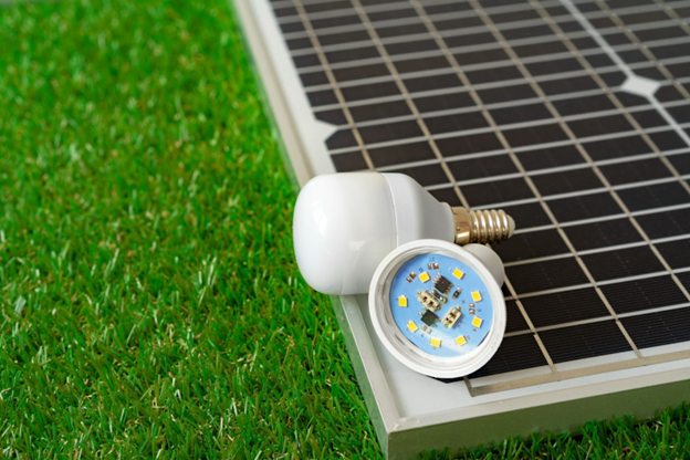 ระบบ Motion Sensor, Light Sensor, ควบคุมหลอดไฟผ่านแอปมือถือ, LiFePO4