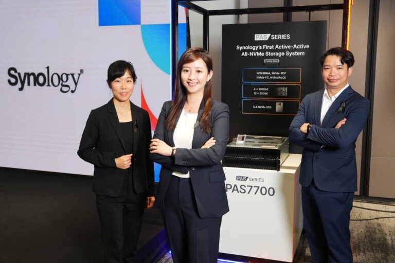 Synology ยกไทยเป็นศูนย์กลางการเติบโตในอาเซียน รุกขยายโซลูชัน NAS และระบบจัดการข้อมูลรับยุค Data Boom