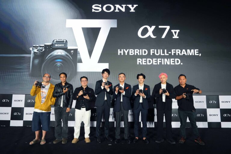 เปิดตัว Sony Alpha 7 V กล้องฟูลเฟรมรุ่นใหม่ มาพร้อม AI โฟกัสแม่นยำ ประมวลผลเร็ว