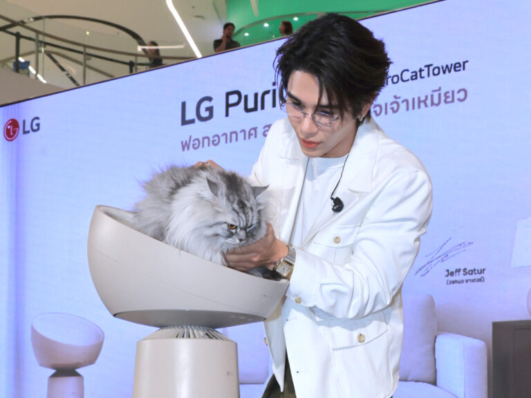 รู้จัก LG PuriCare™ AeroCat Tower คอนโดแมวฟอกอากาศได้ และ LG PuriCare ปี 2026