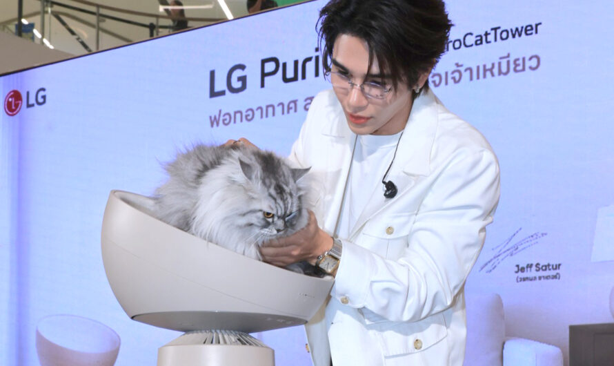 รู้จัก LG PuriCare™ AeroCat Tower คอนโดแมวฟอกอากาศได้ และ LG PuriCare ปี 2026