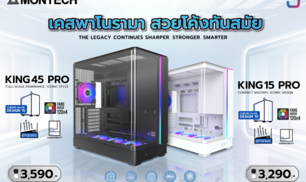 MONTECH KING 15 PRO และ KING 45 PRO