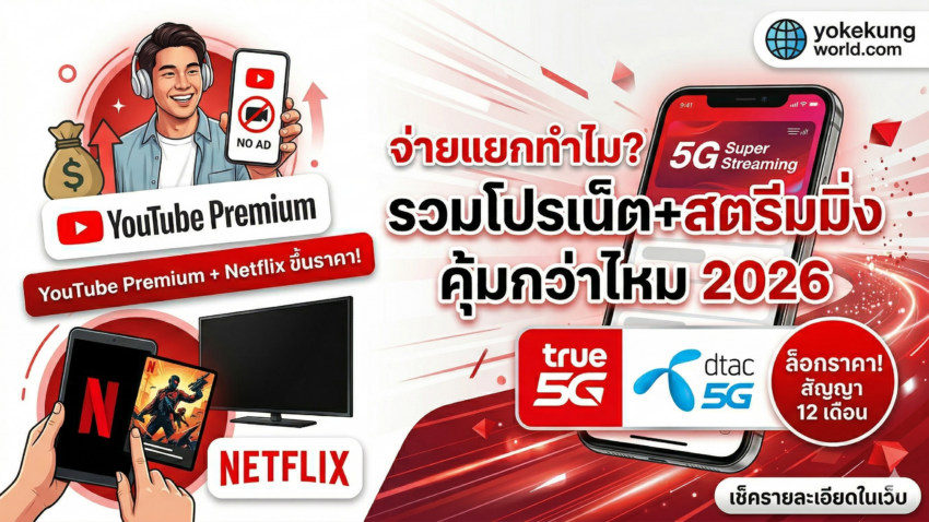 netflix and youtube premium true dtac