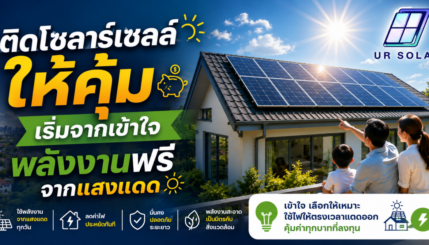 ติดโซลาร์เซลล์