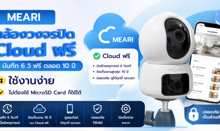 รู้จัก บริการ Cloud ฟรี กับกล้องวงจรปิด MEARI