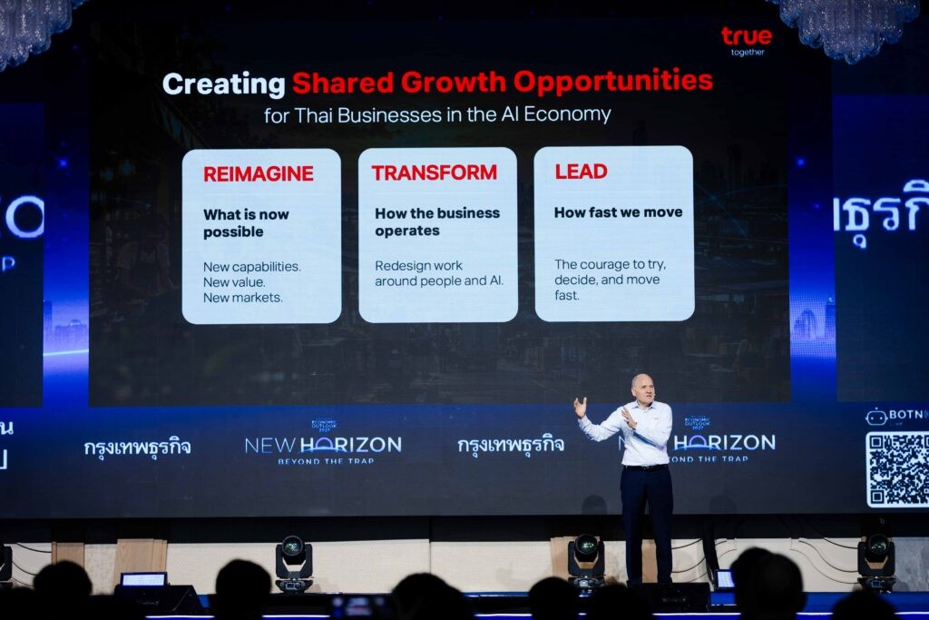แปรเม็ดเงิน AI ให้เป็นการเติบโตที่คนไทยมีร่วมกัน โดย ซิกเว่ เบรกเก้ | ประธานคณะผู้บริหารกลุ่ม บริษัท ทรู คอร์ปอเรชั่น จำกัด (มหาชน)
